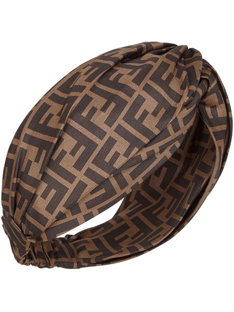 fendi headband|fendi ff motif headband.